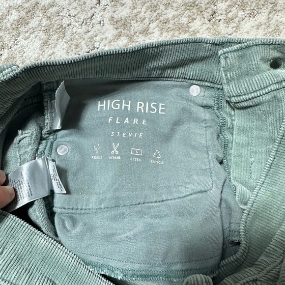 Lucky Brand High Rise Stevie Flare Corduroy Size 6/28 R - Picture 7 of 11